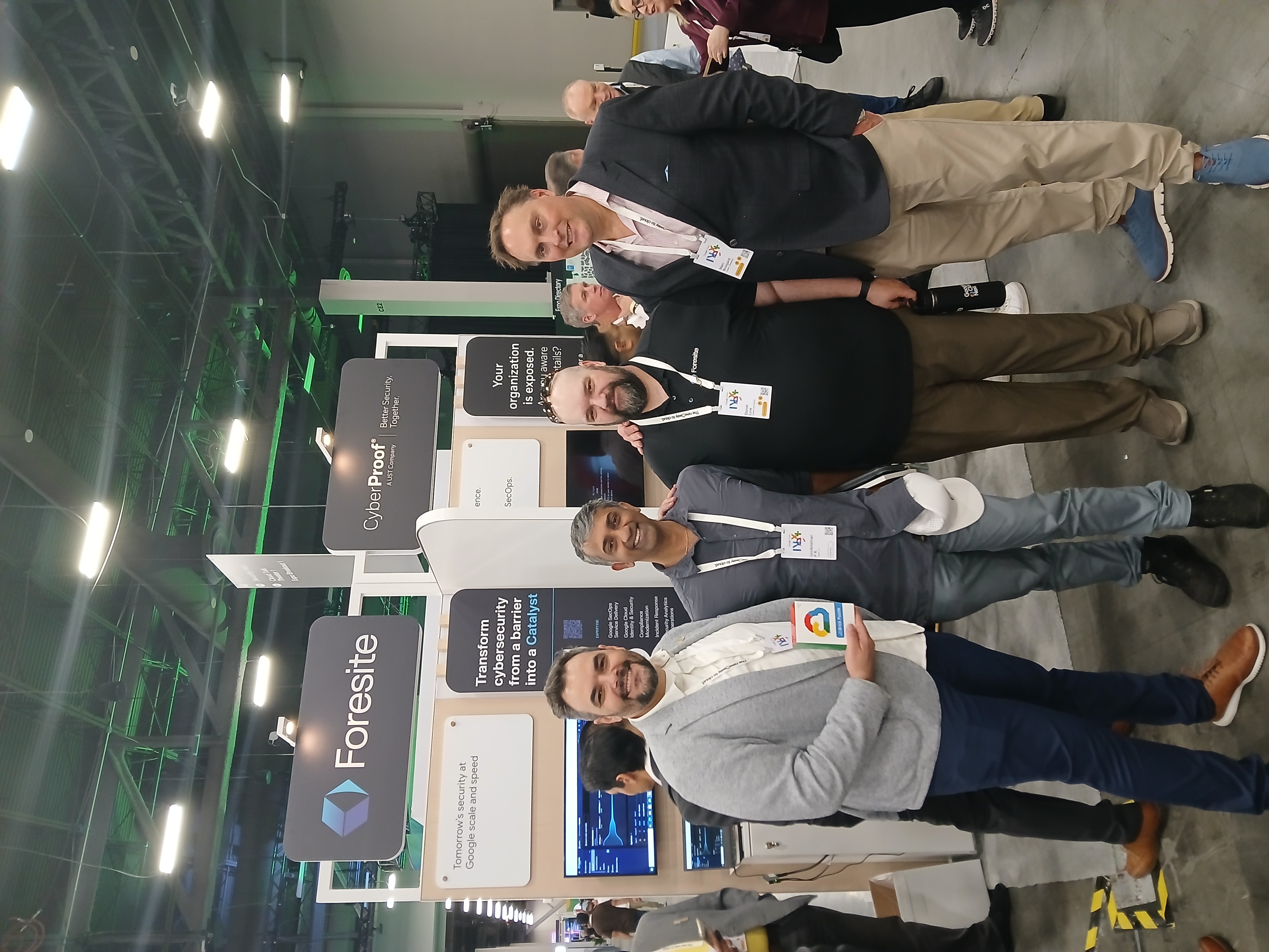 Professional Networking at Tech Event